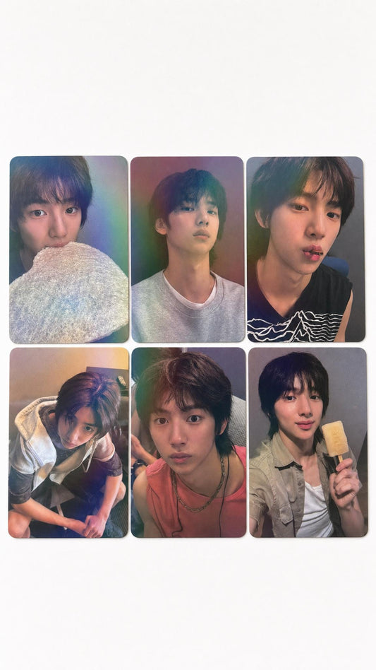 Juhoon CORTIS Kpop Photocards Set: Holographic Lomo Cards (55Pcs)