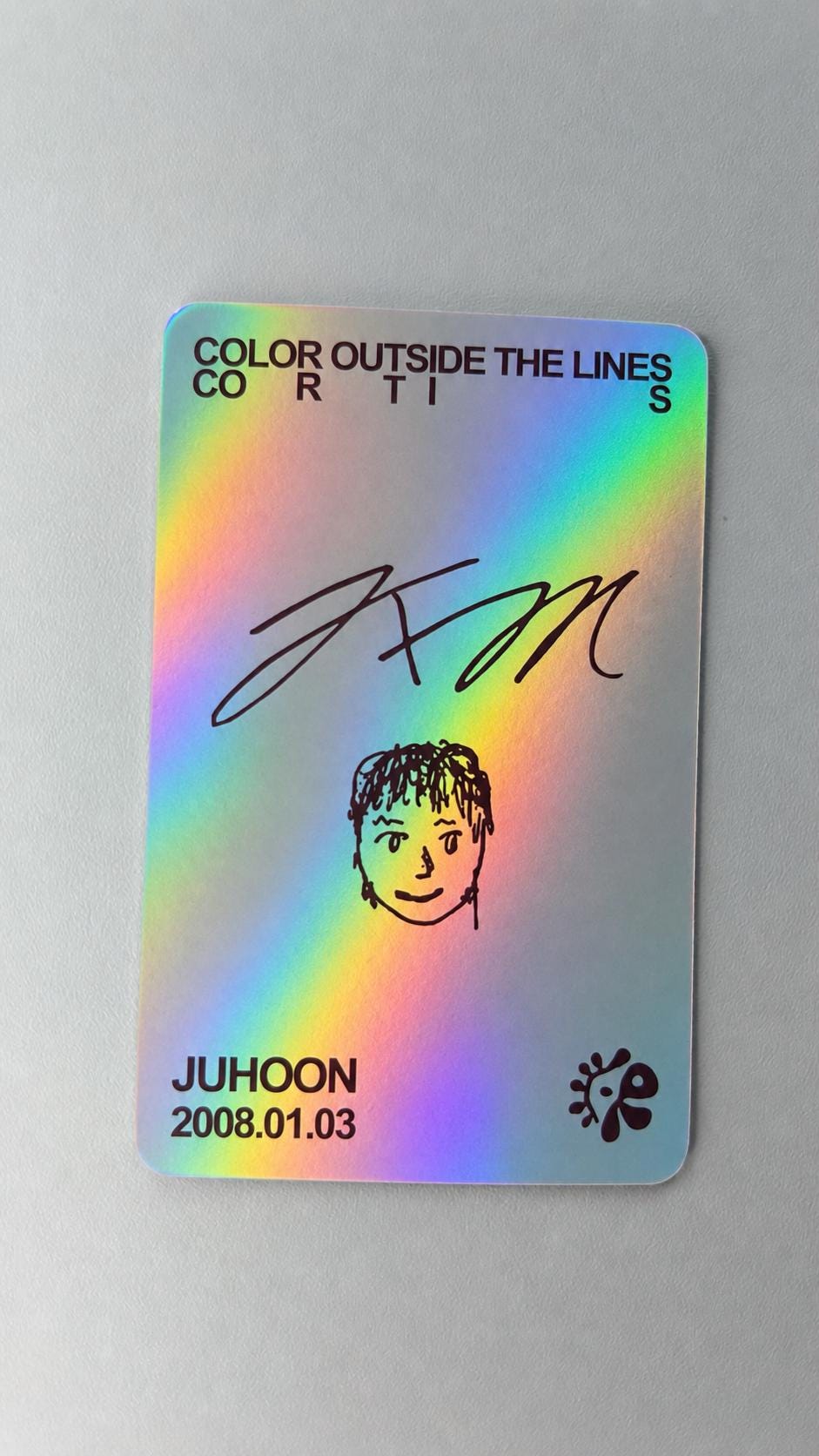 Juhoon CORTIS Kpop Photocards Set: Holographic Lomo Cards (55Pcs)