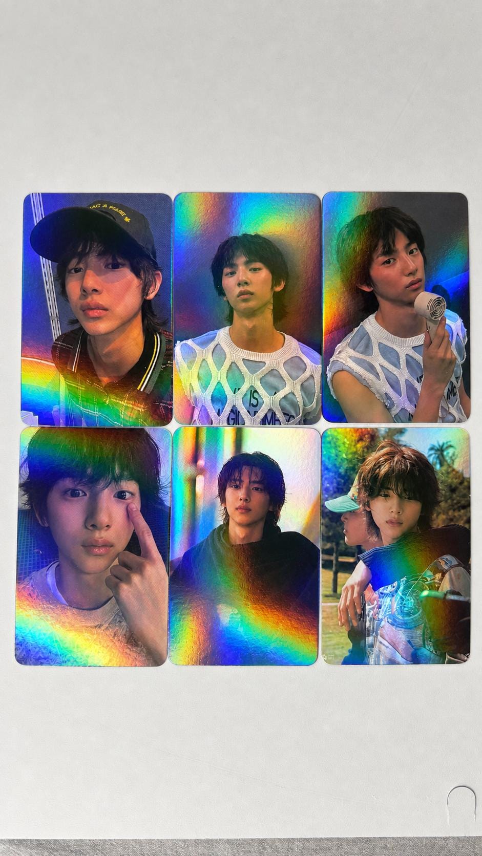 Juhoon CORTIS Kpop Photocards Set: Holographic Lomo Cards (55Pcs)
