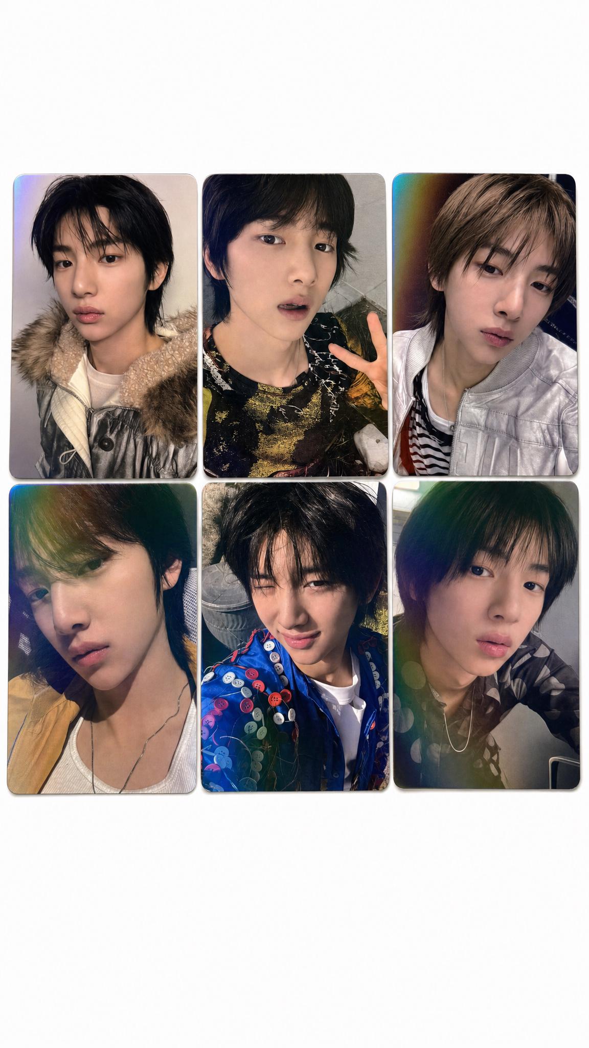 Juhoon CORTIS Kpop Photocards Set: Holographic Lomo Cards (55Pcs)