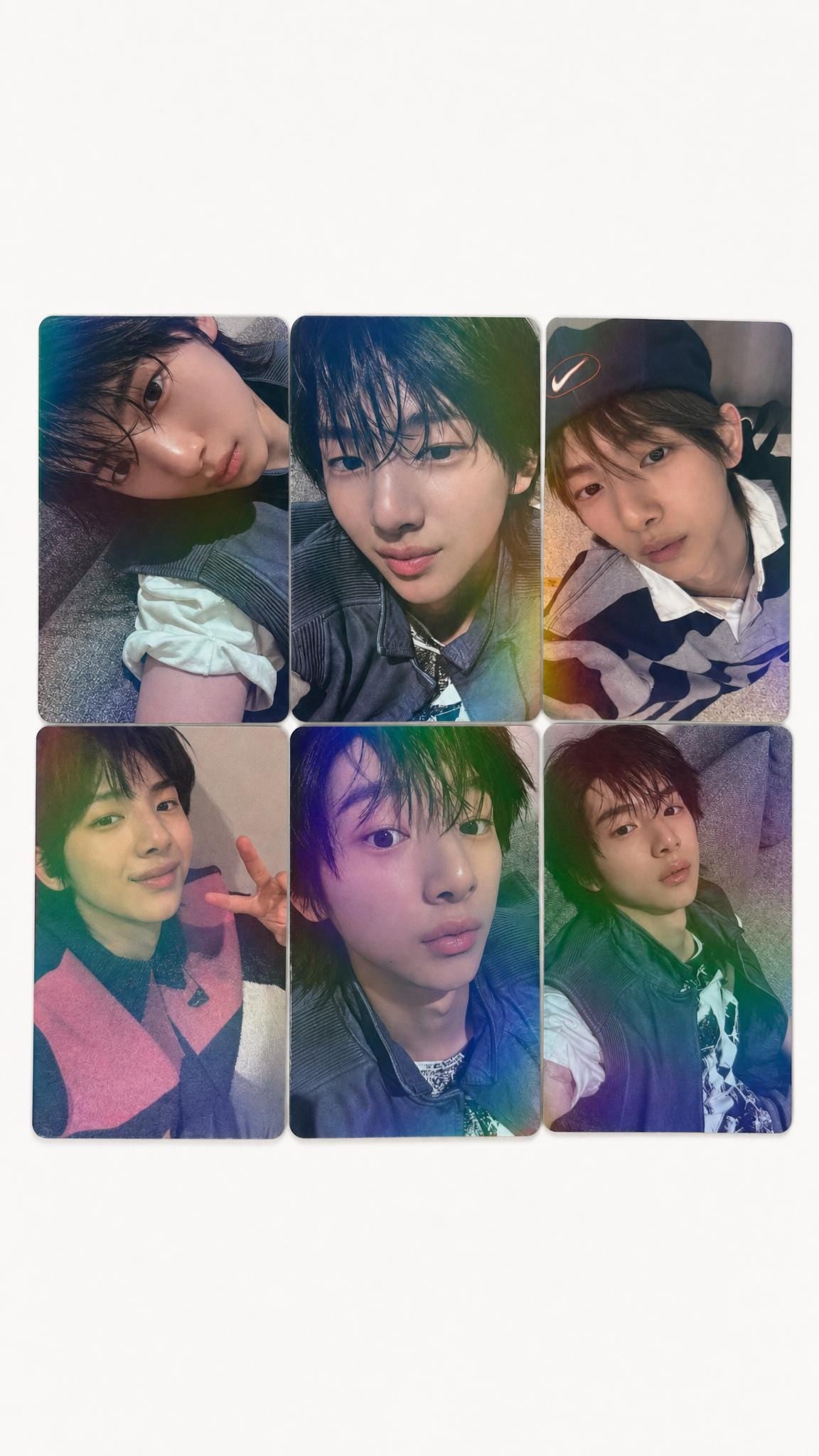 Juhoon CORTIS Kpop Photocards Set: Holographic Lomo Cards (55Pcs)
