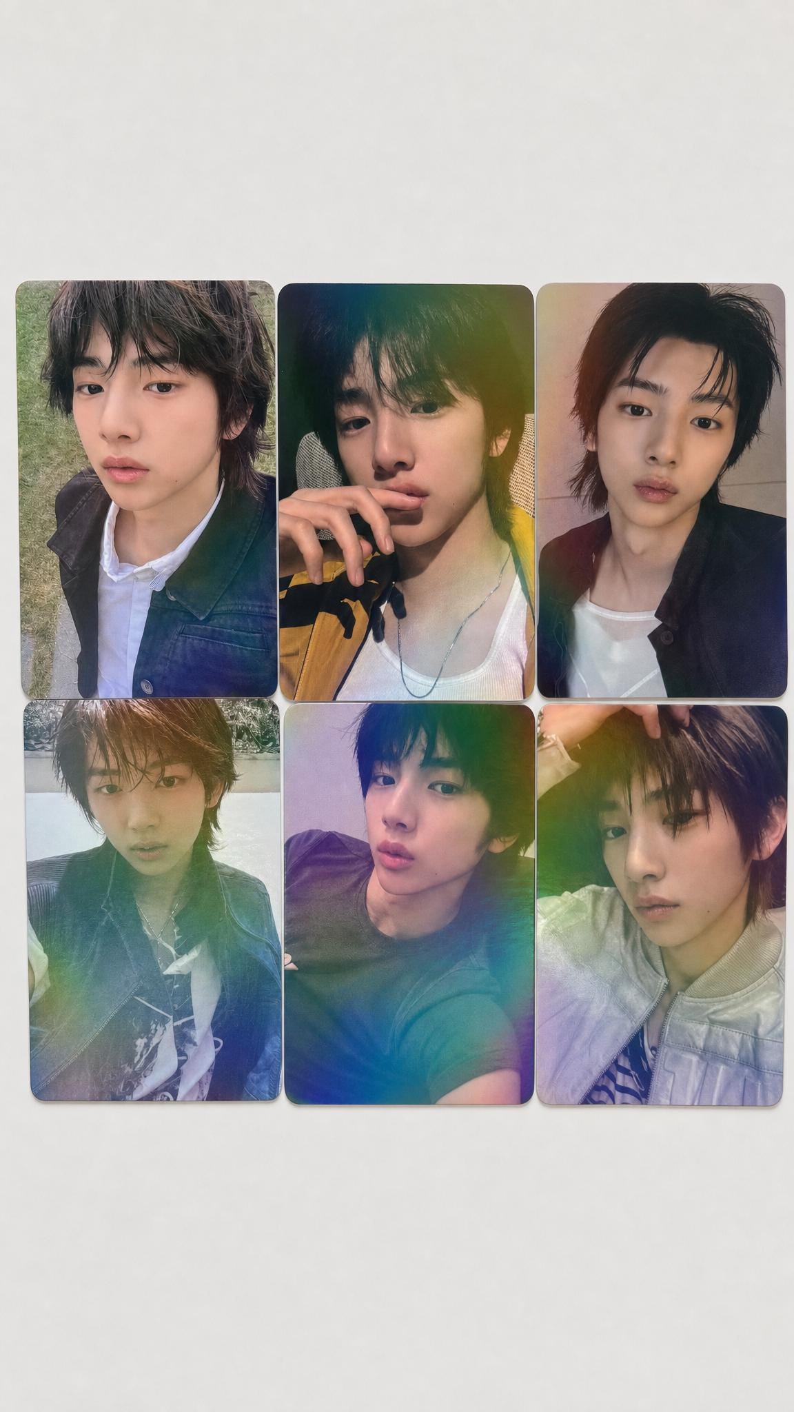 Juhoon CORTIS Kpop Photocards Set: Holographic Lomo Cards (55Pcs)