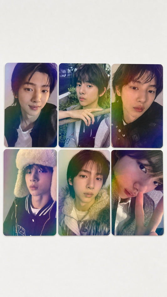 Juhoon CORTIS Kpop Photocards Set: Holographic Lomo Cards (55Pcs)