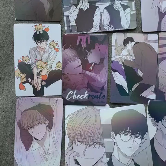 Checkmate 55pc Laser Lomo cards Soohyun Jung Eunsung Yaoi Korean Manhwa BL manga C020