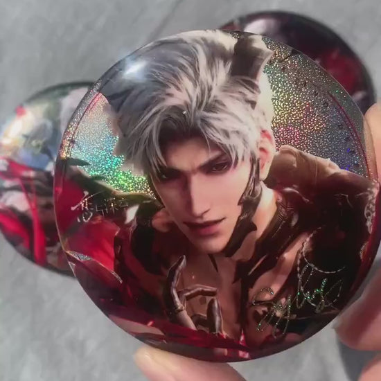 NEW Badges of Sylus - Love and Deepspace Qinche Xavier Rafayel Zayne Otoge gamer Ita bag gift C233