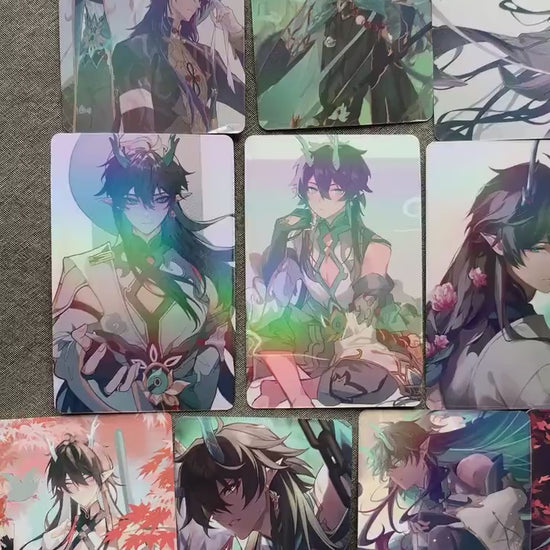 Imbibitor Lunae 55pc holographic cards Honkai Star Rail lomo Jiaoqiu Dan Heng Gepard Jing Yuan ACG gamer gift C029