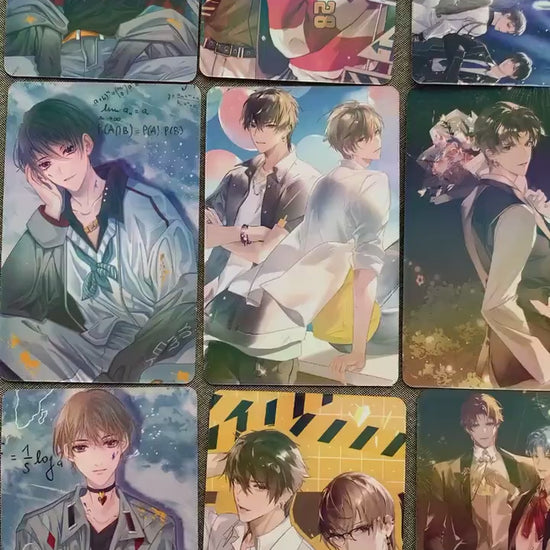 Fanservice Paradox 55pc holographic cards  Fang Juexia Pei Tingsong Jiang Miao Ling Yi Lu Yuan He Ziyan Yaoi Manhwa BL manga C046