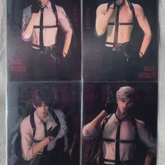 Sexy Cards! Sylus Xavier Rafayel Zayne Love and Deepspace Otome gamer gift C282