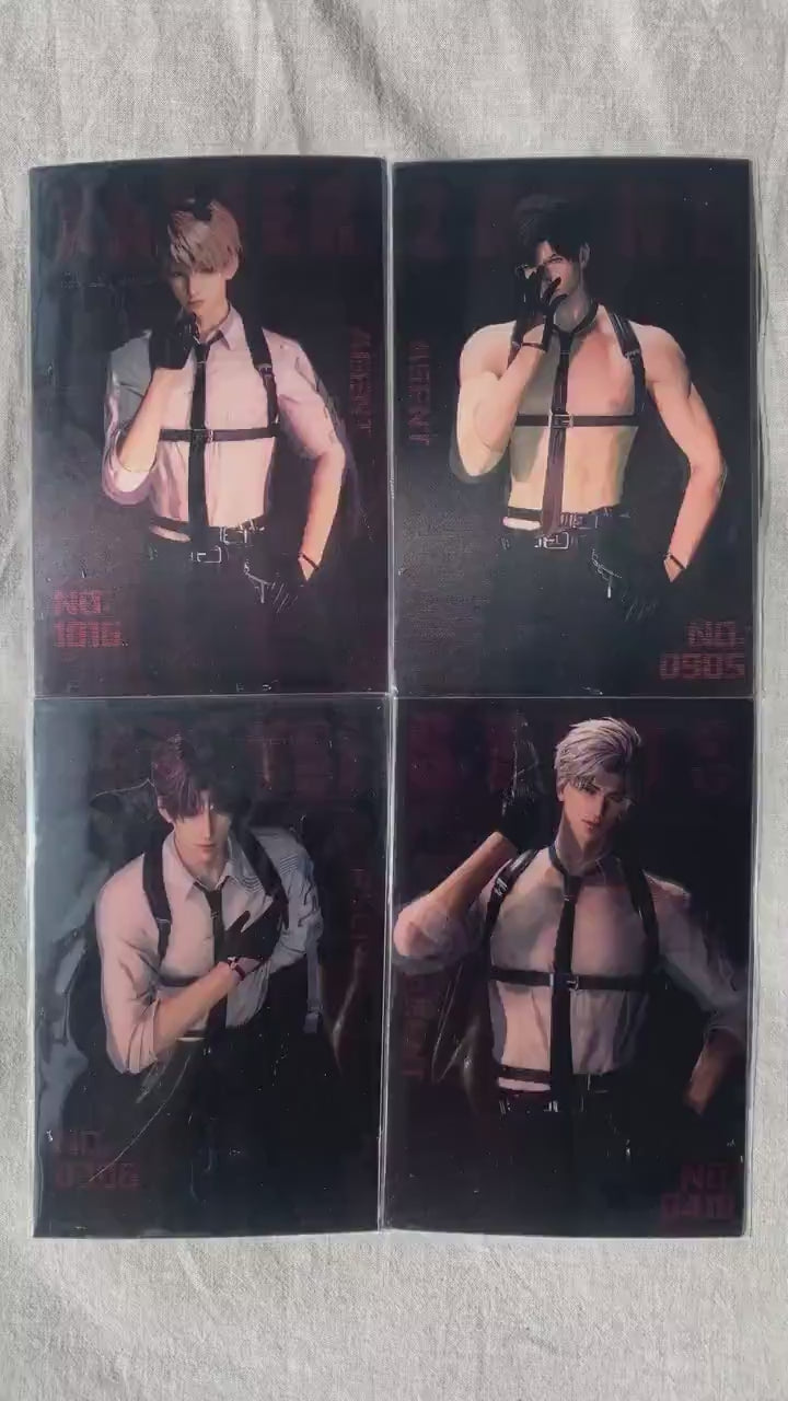 Sexy Cards! Sylus Xavier Rafayel Zayne Love and Deepspace Otome gamer gift C282