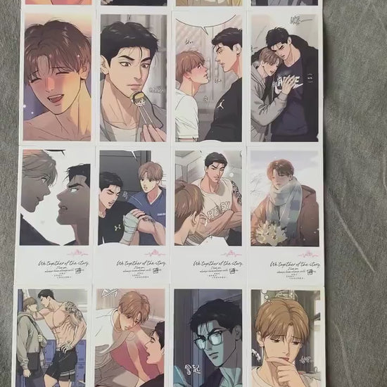 Jinx goodies set - Jaekyung Kim Dan Mingwa Manhwa Yaoi BL manga merch Fan made C049