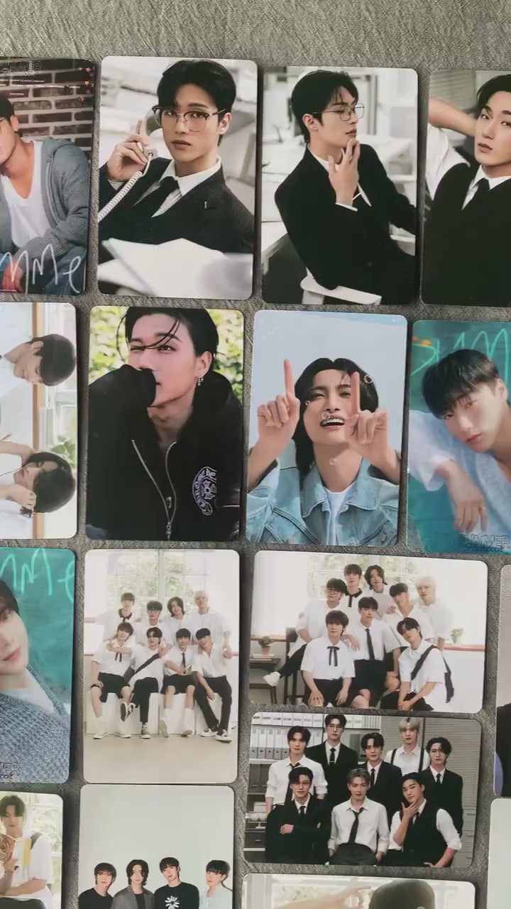 Ateez 55pc/set Hongjoong Seonghwa Yunho Yeosang San Mingi Wooyoung Jongho Kpop merch lomo card C068