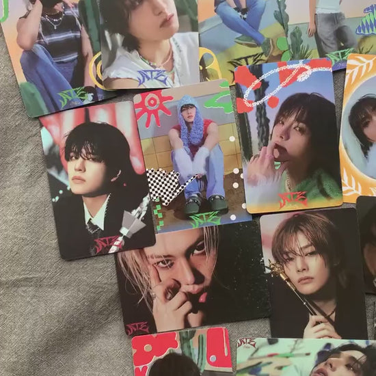 Stray Kids 55pc lomo cards Chk Chk Boom ATE Merch KPOP Photocards Felix Bangchan Leeknow Hyunjin Lomo Card C014