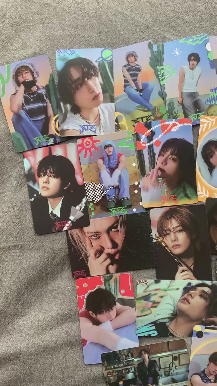 Stray Kids 55pc lomo cards Chk Chk Boom ATE Merch KPOP Photocards Felix Bangchan Leeknow Hyunjin Lomo Card C014