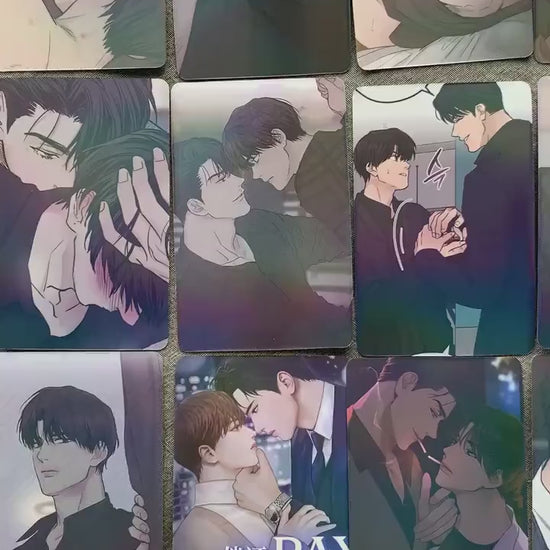 Payback 55pc Laser cards Jae Yoon Myeongshin Song Yoohan Lee Yaoi Manhwa BL manga C034