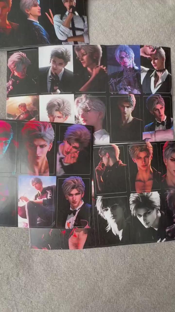 Love and Deepspace Stickers, Fanmade Sylus Set (80pcs)