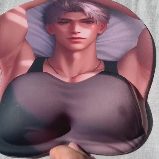 Sylus mousepad 3D! Love and Deepspace Sylus Xavier Rafayel Zayne Oppai Otoge gamer gift C192