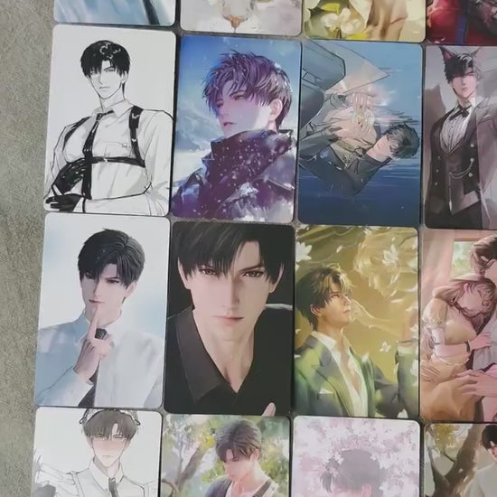 50pcs/set Zayne photo cards! Love and Deepspace LaDS Xavier Rafayel Zayne Caleb Otome gamer gift