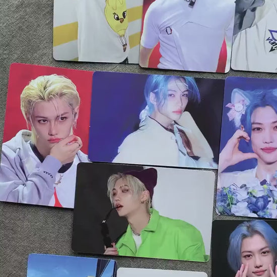 Felix 55pc laser lomo cards Stray Kids Merch KPOP Yongbok Bangchan Leeknow Hyunjin SKZ gift for STAY C033