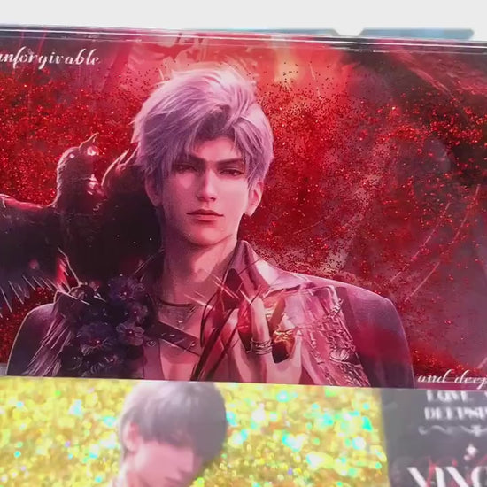 Love and Deepspace Acrylic Quicksand Tickets! Sylus Xavier Rafayel Zayne Otome gamer gift C349