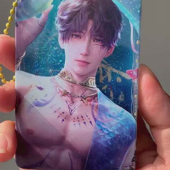 2pcs/set Rafayel quicksand keychain and acrylic stand! Love and Deepspace Sylus Xavier Rafayel Zayne Otoge gamer gift C263