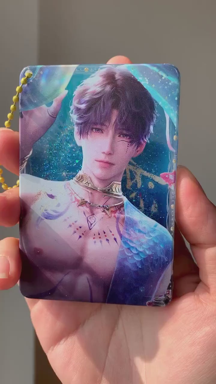 2pcs/set Rafayel quicksand keychain and acrylic stand! Love and Deepspace Sylus Xavier Rafayel Zayne Otoge gamer gift C263