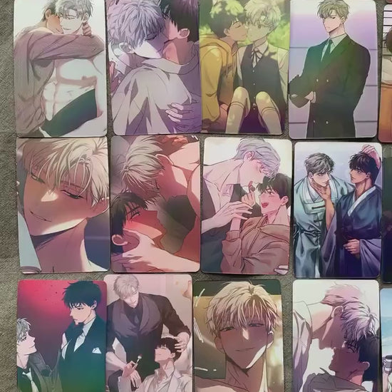 Passion 55pc Laser cards Kangjak Jeong Taeui Jeong Chang-in Jeong Jaeui Yaoi Manhwa BL manga C035