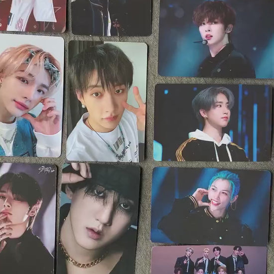 Stray Kids 55pc lomo cards Chk Chk Boom 5 stars Merch KPOP Photocards Felix Bangchan Leeknow Hyunjin Lomo Card C071