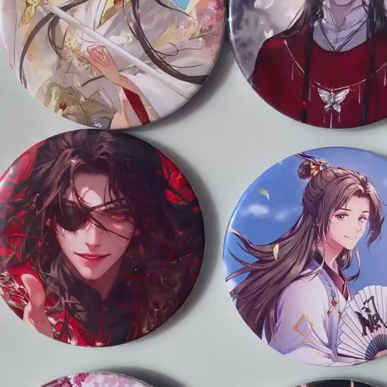 16pc/set TGCF badges! Heaven Officials Blessing Hua Cheng Xie Lian Tian Guan Ci Fu manghua goodies C336