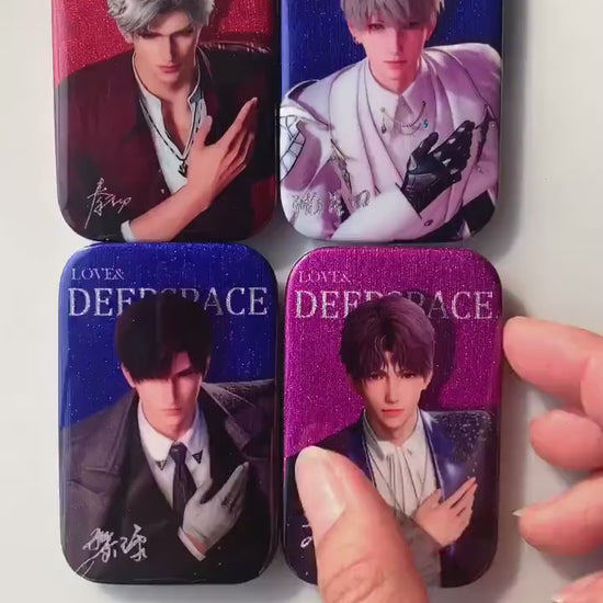 Cat Caretaker Badges! Sylus Xavier Rafayel Zayne Love and Deepspace Otoge gamer gift C272