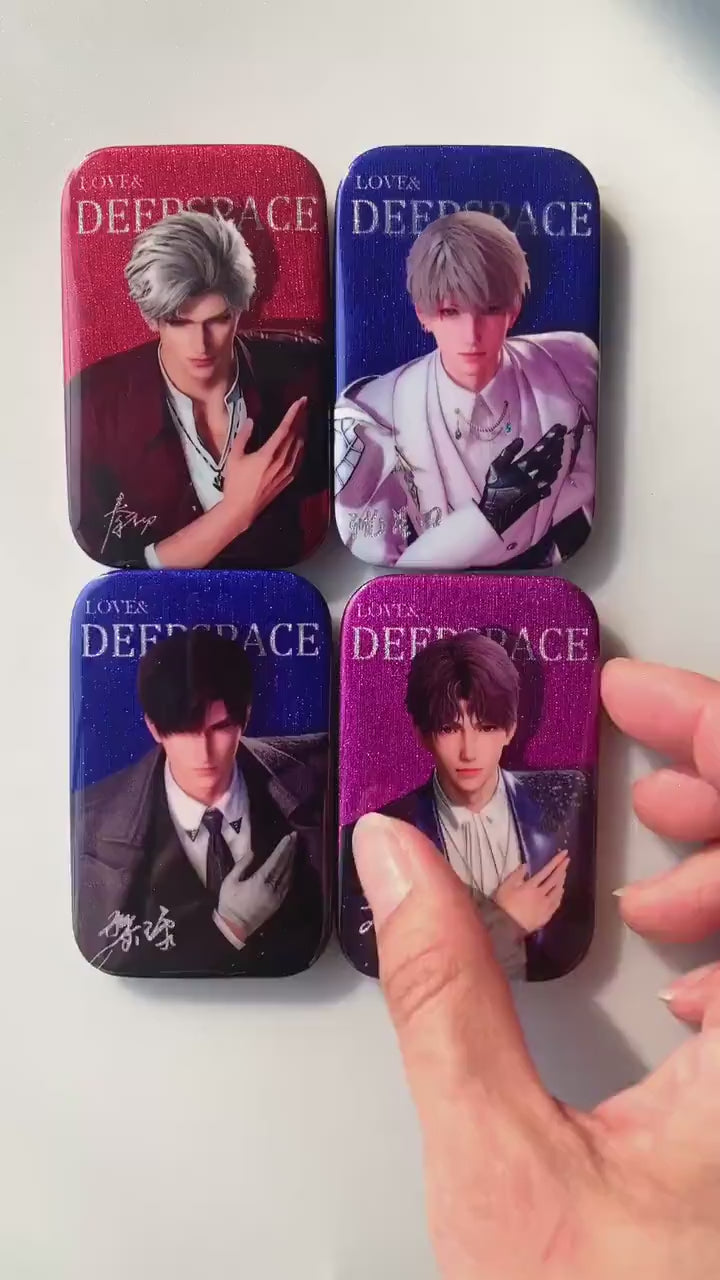 Cat Caretaker Badges! Sylus Xavier Rafayel Zayne Love and Deepspace Otoge gamer gift C272