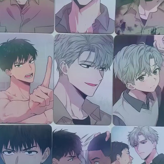 Passion 55pc Laser cards Kangjak Jeong Taeui Jeong Chang-in Jeong Jaeui Yaoi Manhwa BL manga C082