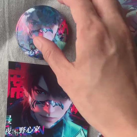 6pc/set Caleb badges & cards! Love and Deepspace Zayne Rafayel Sylus Xavier Otome gamer gift C375