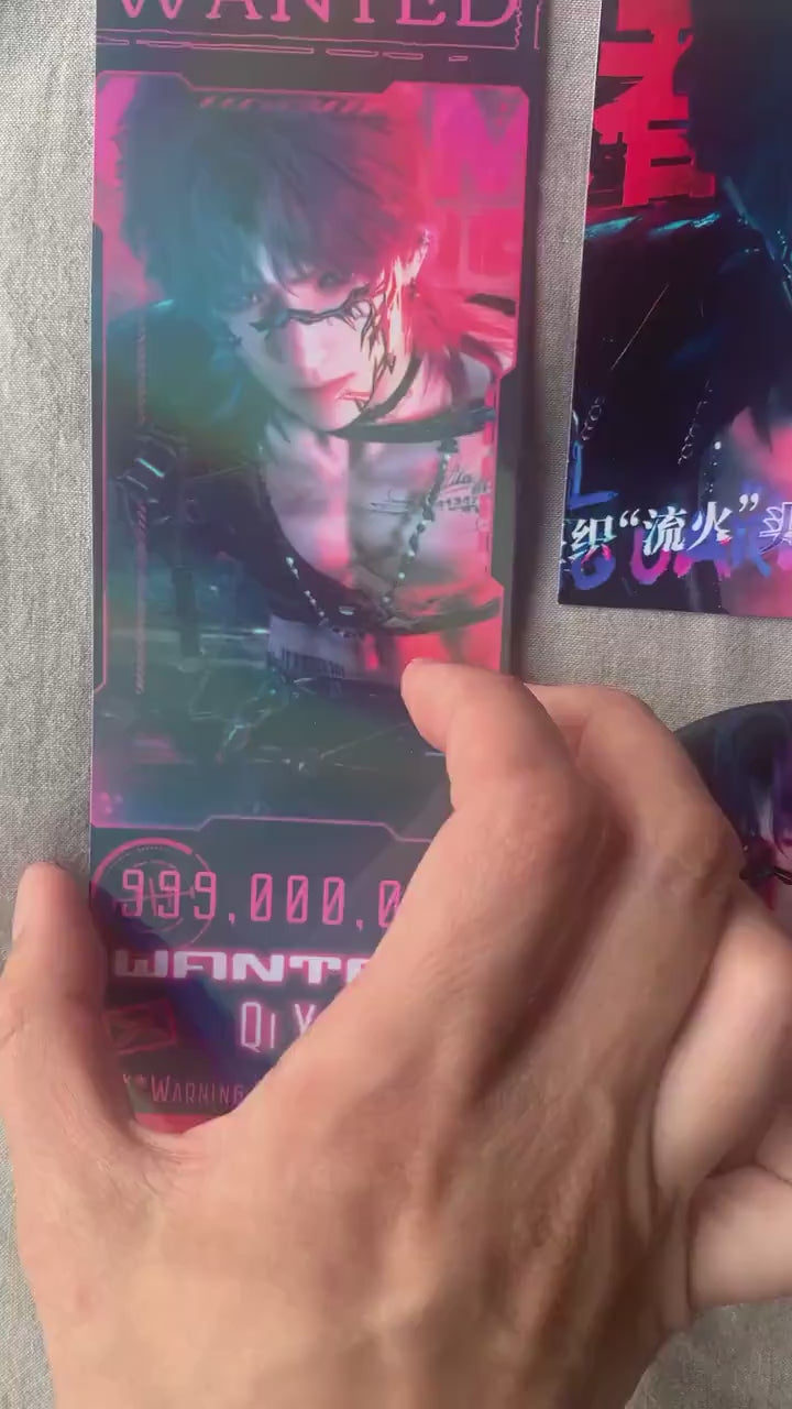 Love and Deepspace Fanmade Badge & Card Set