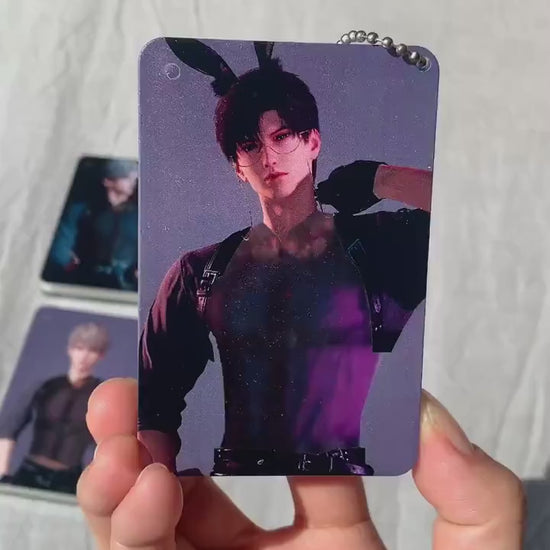 Love and Deepspace Acrylic quicksand keychains Sylus Xavier Rafayel Zayne Otoge gamer gift C186