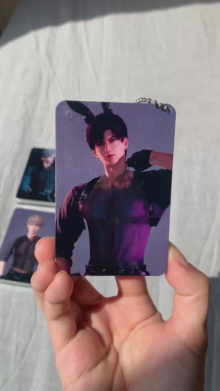 Love and Deepspace Acrylic quicksand keychains Sylus Xavier Rafayel Zayne Otoge gamer gift C186