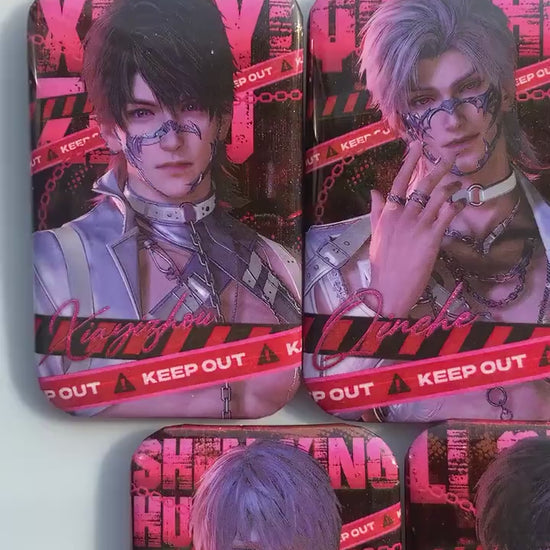LaDS Badges Set! Love and Deepspace Tomorrow Nowhere To Escape Sylus Caleb Xavier Rafayel Zayne Otome gamer gift C363
