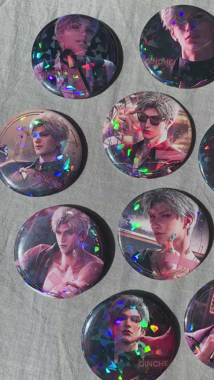 Badges of Sylus - Love and Deepspace Qinche Xavier Rafayel Zayne Otoge gamer Ita bag gift C188