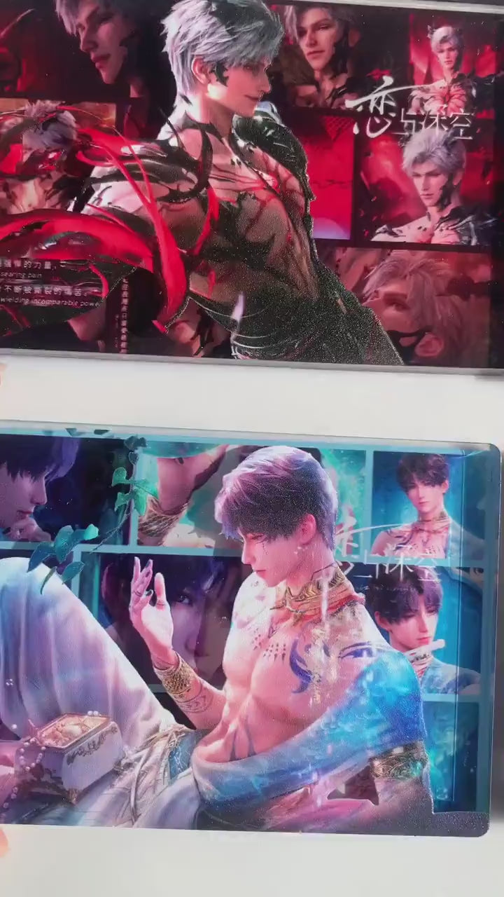 Love and Deepspace Acrylic Block Sylus Xavier Rafayel Zayne Otome gamer gift C322