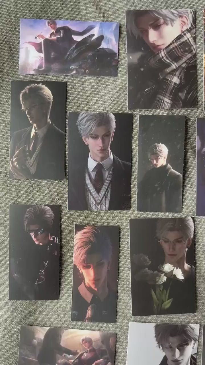 Sylus Stickers 50pcs! Love and Deepspace Qinche Xavier Rafayel Zayne Otoge gamer Ita bag gift C399