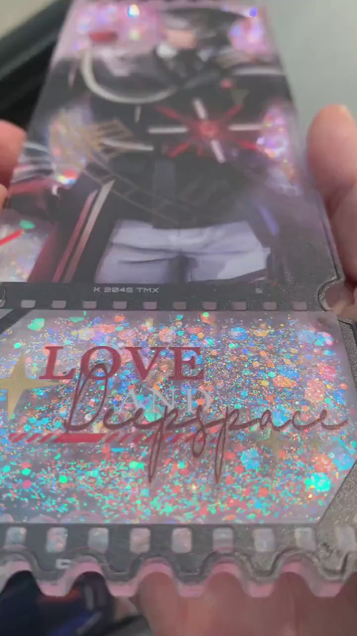 2pcs/set Caleb quicksand keychain and acrylic block! Love and Deepspace Sylus Xavier Rafayel Zayne Otome gamer gift C364