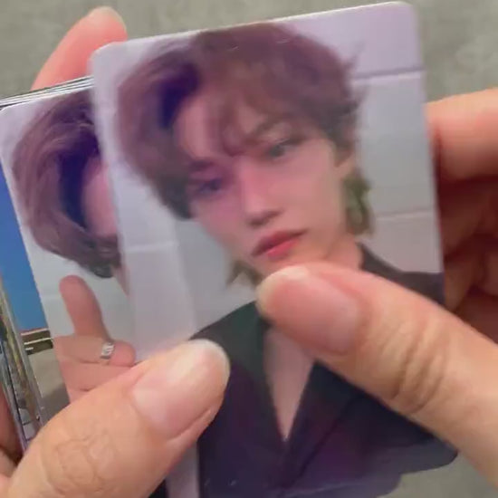 Felix 55pc holographic lomo cards Stray Kids Merch KPOP Yongbok Bangchan Leeknow Hyunjin SKZ gift for STAY C097