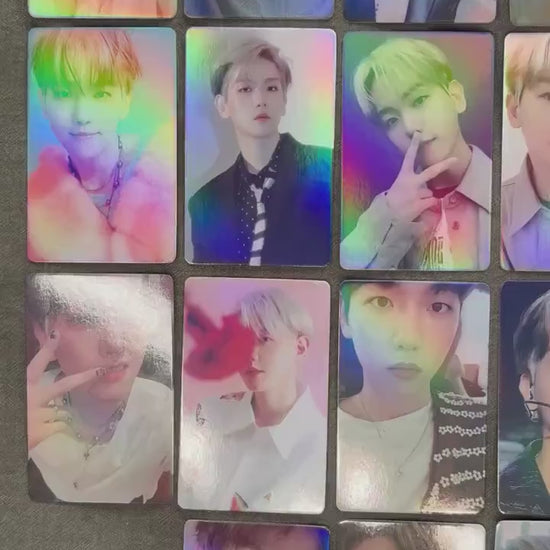 Baekhyun 56pc/set Kpop merch EXO Byun Baek-hyun holographic lomo cards