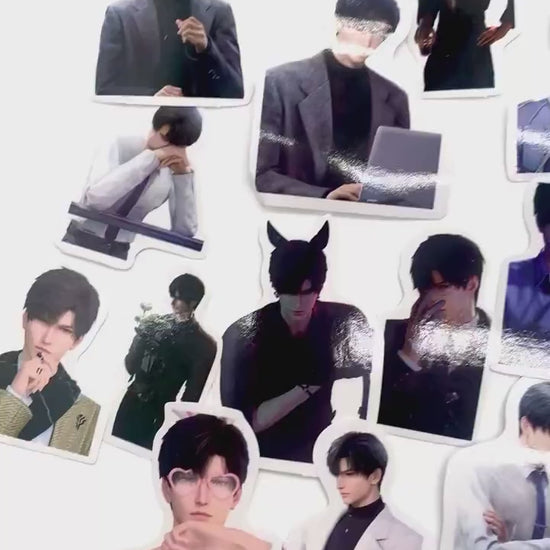 Love and Deepspace Zayne Stickers, Otome Gamer Decals (50pcs)