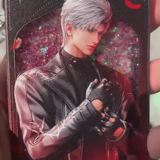 2pcs/set Sylus quicksand keychain and acrylic block! Love and Deepspace Sylus Xavier Rafayel Zayne Otoge gamer gift C242