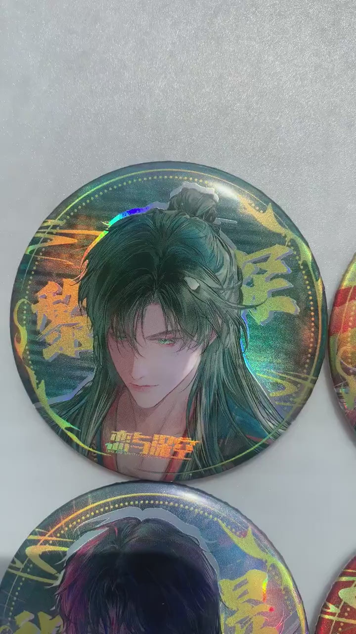 LaDS Badges! Sylus Xavier Rafayel Zayne Love and Deepspace Otome gamer gift C370