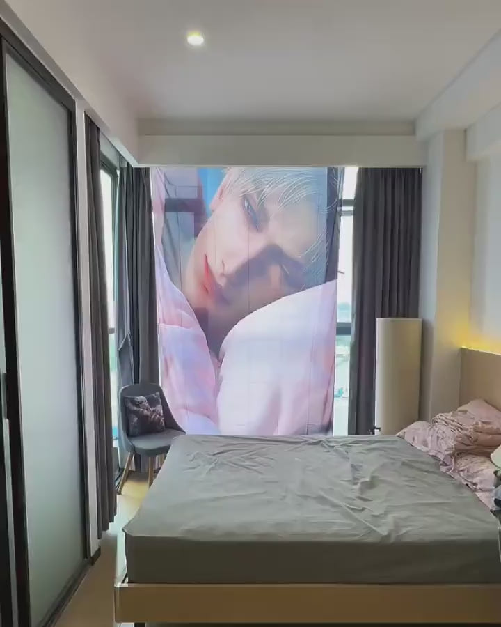 Taekook Hanging Tapestry | Bantan Boys | Personalized Wall Art | Polyester Fabric | Ship Flag Banner