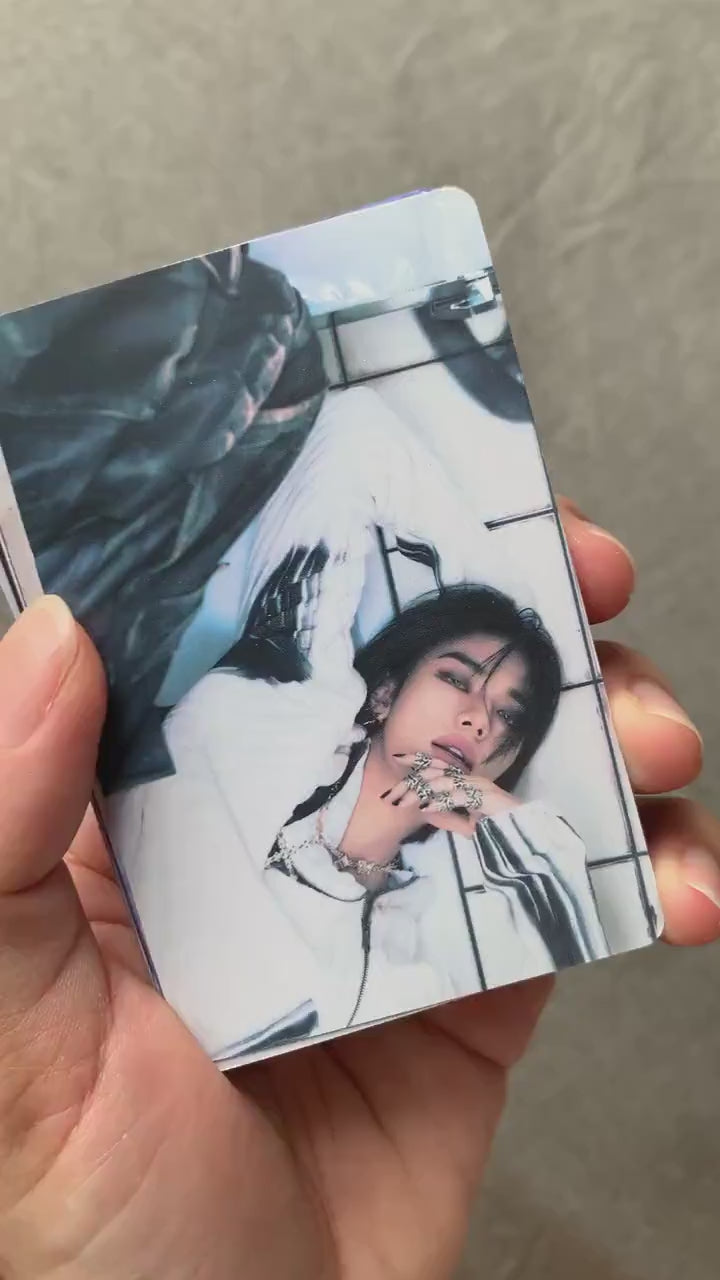 Hyunjin 55pc lomo cards Stray kids Merch KPOP Photocards Felix Bangchan Leeknow Hyunjin C031