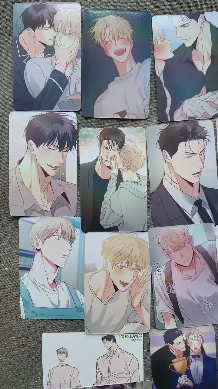 Dangerous Convenience Store 55pc Laser Lomo cards Yeo Eui Joon Bum Geon Woo Yaoi Korean Manhwa BL manga C023