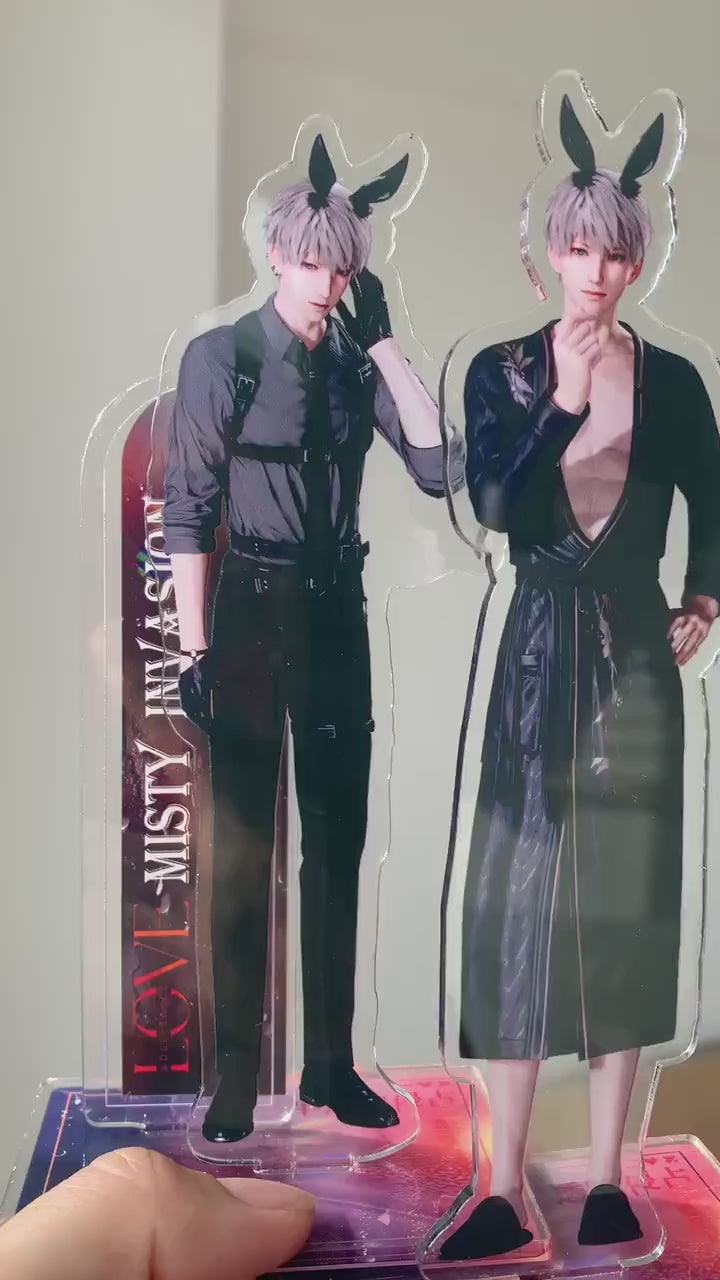 Love and Deepspace Xavier Acrylic Stand Set - Fanmade Otoge Gamer Gift