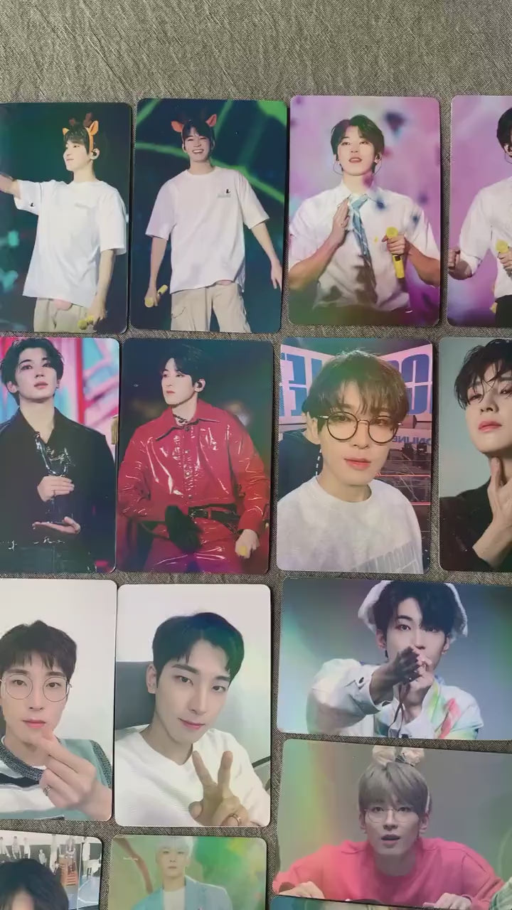 Wonwoo Seventeen 55pc/set KPOP Photocards SVT merch lomo card C066